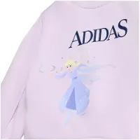 Adidas Träningsset 'Disney Die Eiskönigin' marinblå / ljusblå / syrén / vit