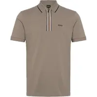 BOSS för män. 50555698 Active slim fit polotröja grön (XXL), Casual, Bomull, Kort ärm
