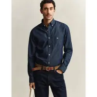 Gant Reg Indigo Bd Skjorta Med Långa ärmar