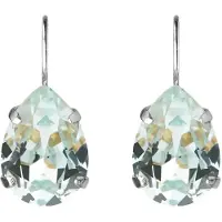 Caroline Svedbom Mini Drop Clasp örhängen rhodium light azore