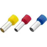 Klauke 47010 Ändhylsa 0.75 mm² Delisolerad Grå 1000 st