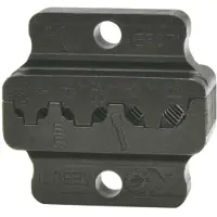 Klauke AE5071 pressbackar 0,5 - 6 qmm - Lämpliga för hylsor enligt DIN 46228-1 och DIN 46228-4. Fyrkantig pressback och kamprofil för optimalt pressresultat och kompatibilitet. (AE5071)