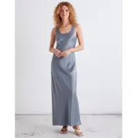 Marella för kvinnor. 2613221211200 Millovale klänning blå (42), Parti, Polyester, Ärmlös / Hängselbyxor