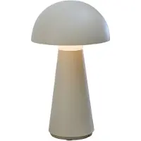 Sirius Home Sirius Sam Genopladelig Lampe - Varm Grå - H 28 cm