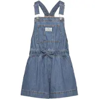 Levi's Hängselbyxa blå denim
