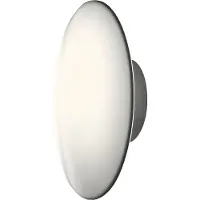 Louis Poulsen Design vägglampa AJ Eklipta, dimbar, Vitt / opal, Vardagsrum / matsal, Glas, Design, Vägglampa, vägglampa inomhus