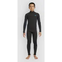 Billabong Absolute 4/3 Mm Junior Våtdräkt Med Långa ärmar Och Dragkedja På Ryggen