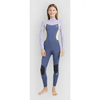 Billabong Synergy 3/2 Mm Junior Våtdräkt Med Långa ärmar Och Dragkedja På Ryggen
