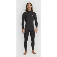 Billabong Absolute 3/2 Mm Långärmad Våtdräkt I Neopren Med Dragkedja På Ryggen