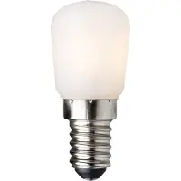 Fyrklövern Watt & Veke LED T26 päronlampa E14 2W, Frosted Warm White