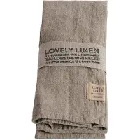 Fyrklövern Lovely Linen Lovely servett 45 x 45 cm 4-pack, Natural Beige