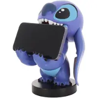Cable Guys Lilo & Stitch Stitch Laddstation För Cable Guys Med Leende Adaptrar 21 Cm