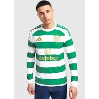 Adidas Celtic FC 2026/27 LS Match Home Shirt, vit