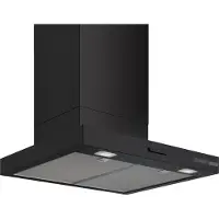 Bosch DWB63BC60 väggmonterad köksfläkt svart 60 cm