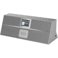 Soundmaster IR3300SI Internet-bordsradio Internet, DAB+, FM AUX, Bluetooth, DLNA, USB, WiFi, Internetradio DLNA-kompatibel, Högtalartelefon, inkl.