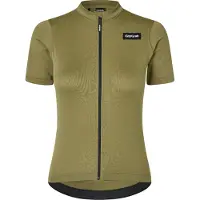 Gripgrab Women's EXPLR Merinotech Short Sleeve Jersey Olive Green