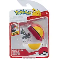 Pokémon Figur - Clip 'N' Go - Blitzle m. Fast Ball - - One Size - Leksaksfigur