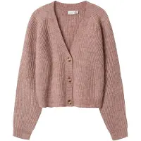 Name it Cardigan - Stickad - Noos - NkfHolly - Deauville Mauve - - 13-14 år (158-164) - Cardigan