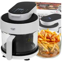 Adler Ad 6316 Glass Bowl 3l 1400w Airfryer