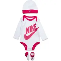 Nike Set 'Futura' karminröd / vit