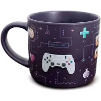 Puckator Game Over kaffekopp i porslin