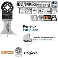 Cmt Instickssågblad OMF223 Wood & Metal Long Life; BiM; 44 mm; 1 st.