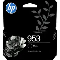 HP Blækpatron, 953, 23,5 ml, 1.000 sider, sort