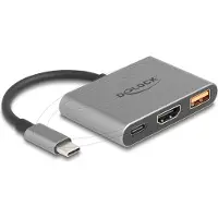 DeLOCK - Dockningsstation - USB-C / Thunderbolt 3 / Thunderbolt 4 - HDMI