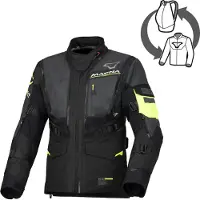 Macna Flexodus NightEye vattentät dam-motorcykeltextiljacka