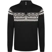 Dale of Norway Men's Moritz Sweater Black/Offwhite/Dark Charcoal