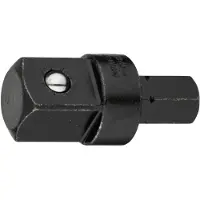 Hazet 2311 2311 Hylsnyckeladapter 10 mm 1/2 tum Drivning 3/8 38 mm 1 st