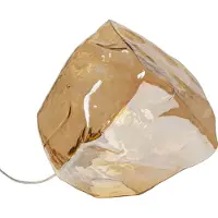 Kare Design bordslampa Aura, Mässing / guld, Vardagsrum / matsal, Glas, Design, Bordslampa