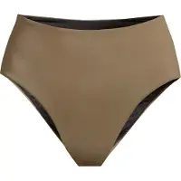 Casall Women's High Waist Bikini Hipster Seaweed Green