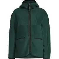 Casall Women's Pile Jacket Dark Pine