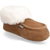 24hShop Axelda Fårskinnstoffla London 37 - Kastanj/Vit
