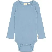 Petit Piao Body l/ä - Rib/Modal - PPStone - Infinity - - 74 - Body L/Ä