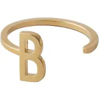 Design Letters Ring guld