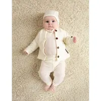Smallstuff Body l/ä - Drop Nål - Off White - - 1 år (80) - Body L/Ä