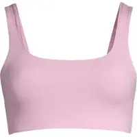 Casall Women's Square Neck Bikini Top Clear Pink