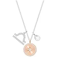 Swarovski Stjärntecken Vågen Halsband Damhalsband Vit 5349218 Box+Shopping Bag (Random Color)