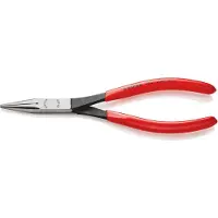 Knipex 28 21 200 Elektronik och finmekanik Flat rundtång Rak 200 mm
