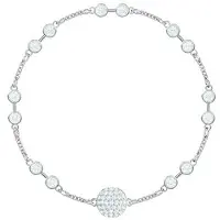 Swarovski Swa Remix Osynligt Magnetiskt Spänne Armband Dam Armband Silver 5451033 Box (Random Color) white