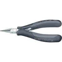 Knipex 35 32 115 ESD, Nåltänger, Stål, Plast, Svart, Grå, 115 mm, 70 g