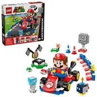LEGO Super Mario 72043 Mario Kart – Interaktiv Mario & Standard Kart