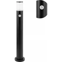 ORNO DALIA utomhus trädgårdslampa med rörelsesensor E27 max. 15 W IP54 80 cm svart