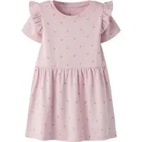 Name it Klänning - Bomull/Modal - NmfHannis - Vagga Rosa - - 5 år (110) - Klänning