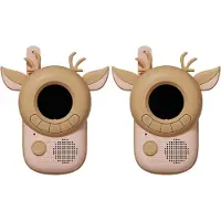 The Zoofamily Walkie-talkies - Deer - Brun - - One Size - Gosedjur