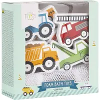 A Little Lovely Company Badleksaker - 14 st. - Fordon - - One Size - Badleksaker