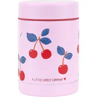 A Little Lovely Company Termobehållare - 300 ml - Körsbär - - One Size - Termosflaska