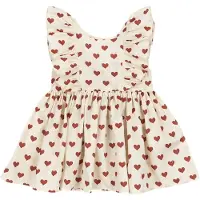 Konges Sløjd Klänning - Cianna Bow - Amour Rouge - - 5 år (110) - Klänning